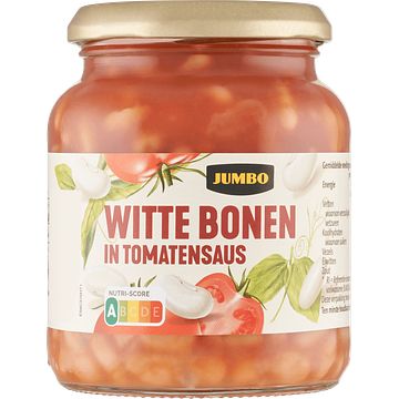 Foto van Jumbo witte bonen in tomatensaus 340g