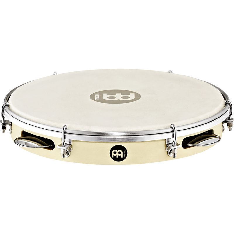 Foto van Meinl pa10pw-m traditional wood pandeiro 10 inch