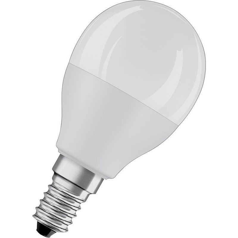 Foto van Osram 4058075430877 led-lamp energielabel f (a - g) e14 peer 4.9 w warmwit 1 stuk(s)