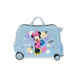 Foto van Disney minnie mouse abs rol zit kinderkoffer love blauw