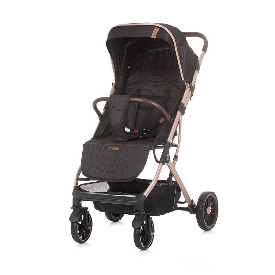 Foto van Chipolino combo opvouwbare buggy met voetenhoes ebony brown