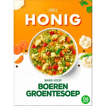 Foto van Honig maaltijdmix voor boeren groentesoep 41g bij jumbo