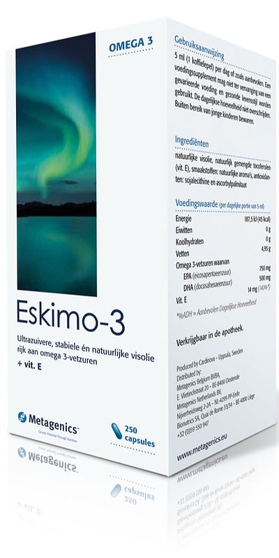 Foto van Metagenics eskimo 3 capsules