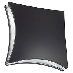 Foto van Led tuinverlichting - buitenlamp - taflo - wand - aluminium mat zwart - 5.5w natuurlijk wit 4100k - vierkant