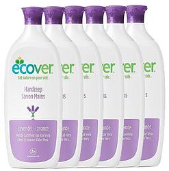 Foto van Ecover handzeep lavendel & aloe vera literfles voordeelverpakking