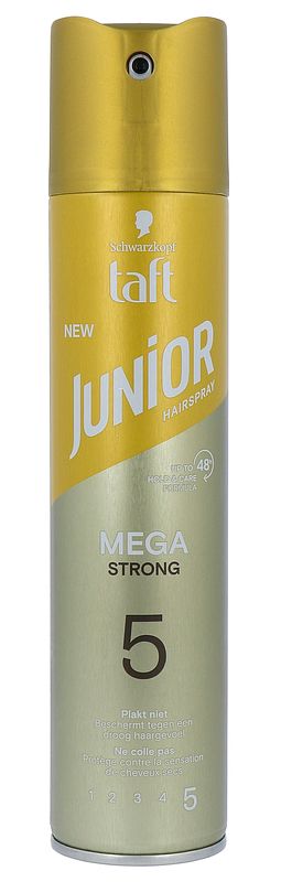 Foto van Schwarzkopf junior mega strong hairspray