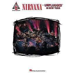 Foto van Hal leonard - nirvana - unplugged in new york