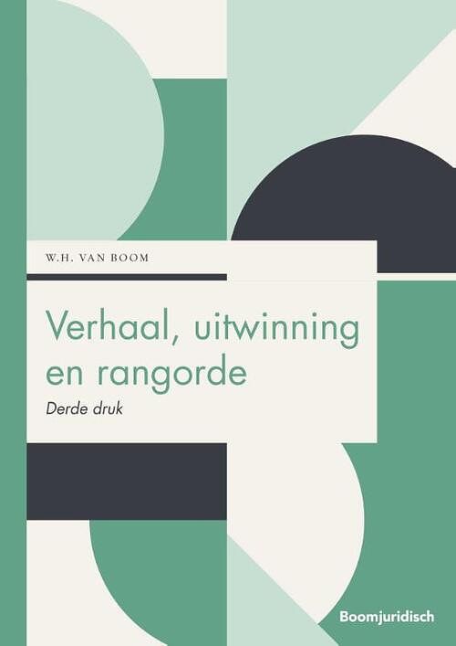 Foto van Verhaal, uitwinning en rangorde - w.h. van boom - paperback (9789462907515)