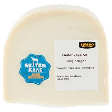 Foto van Jumbo jong belegen geitenkaas 50+ ca. 350g