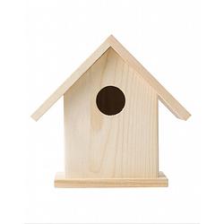 Foto van Synx tools vogelvoederhuisje hout vogelhuisje - vogelartikelen - tuinartikelen - vogels - vogels accessoires - vogelhuis