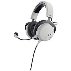 Foto van Beyerdynamic mmx 100 over ear headset kabel gamen stereo grijs ruisonderdrukking (microfoon) volumeregeling, microfoon uitschakelbaar (mute)
