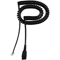 Foto van Gn audio telefoonheadset kabel 2.00 m zwart