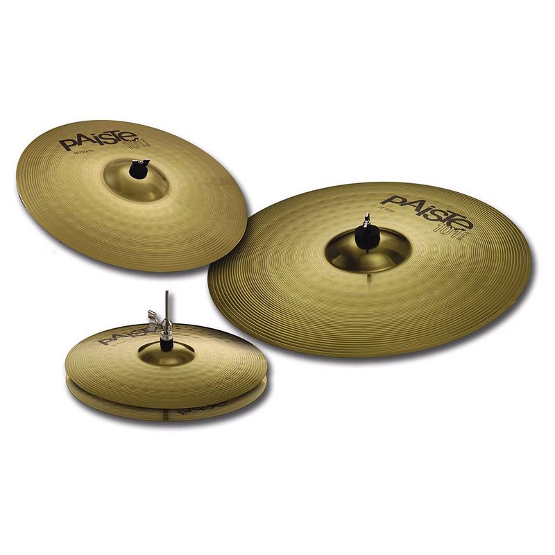 Foto van Paiste 101 brass universal bekkenset