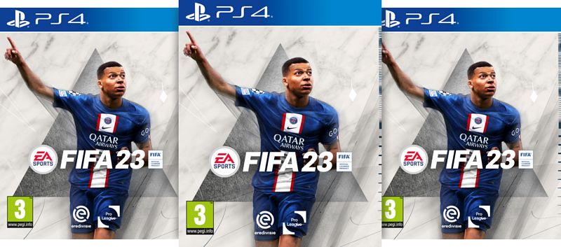 Foto van Fifa 23 ps4 drietal