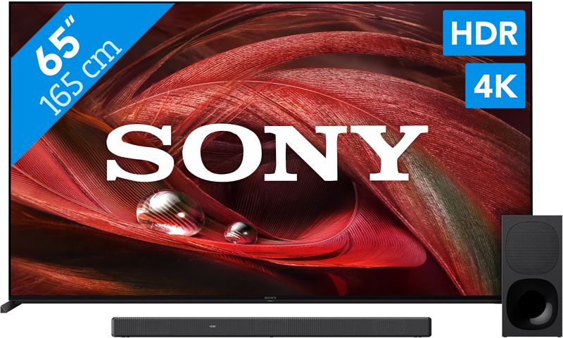 Foto van Sony bravia xr-65x95j + soundbar