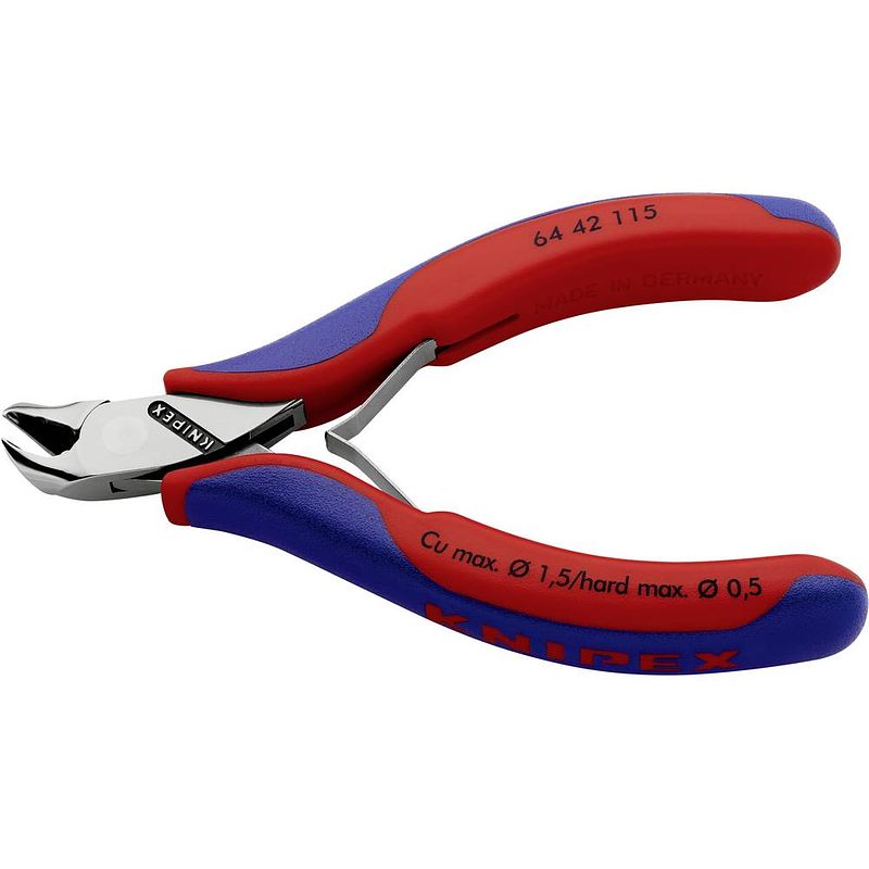 Foto van Knipex 64 42 115 elektronica voorsnijder 115 mm