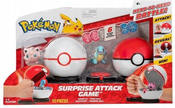 Foto van Pokemon surprise attack poke ball battle game
