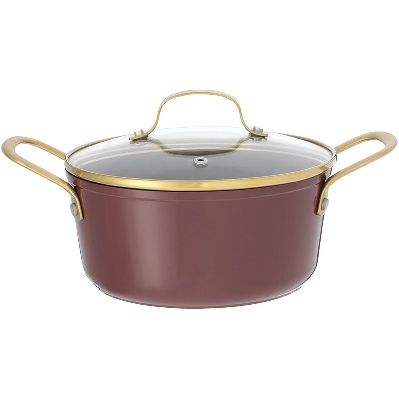 Foto van Blokker luxe kookpan - ø18cm - merlot