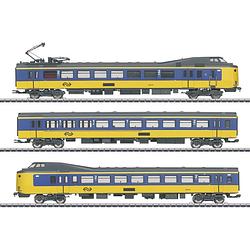 Foto van Märklin 39425 h0 driedelig elektrisch treinstel icm-1 koploper van de ns