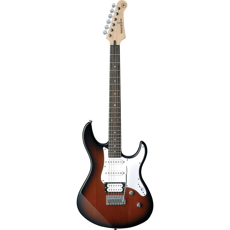 Foto van Yamaha pacifica 112v rl old violin sunburst elektrische gitaar met remote proeflessen