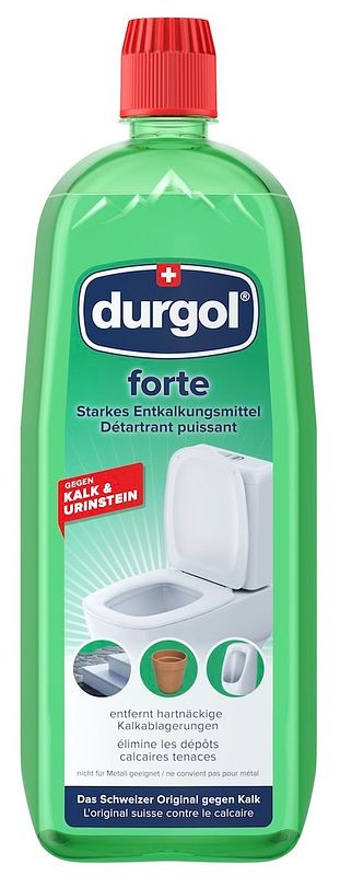 Foto van Durgol forte ontkalker 1000ml ontkalker groen