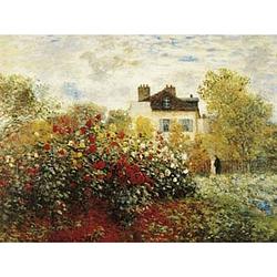 Foto van Claude monet - the artist's garden kunstdruk 80x60cm