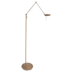 Foto van Klassieke vloerlamp - steinhauer - kunststof - klassiek - led - l: 60cm - voor binnen - woonkamer - eetkamer - brons
