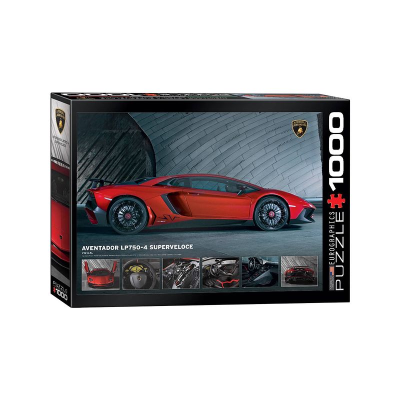 Foto van Eurographics puzzel aventador 750-4 superveloce - 1000 stukjes