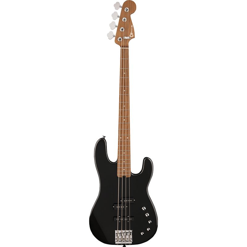 Foto van Charvel pro-mod san dimas bass pj iv elektrische basgitaar metallic black