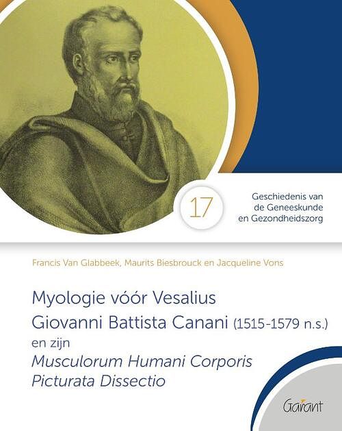 Foto van Myologie vóór vesalius - francis van glabbeek - paperback (9789044138931)