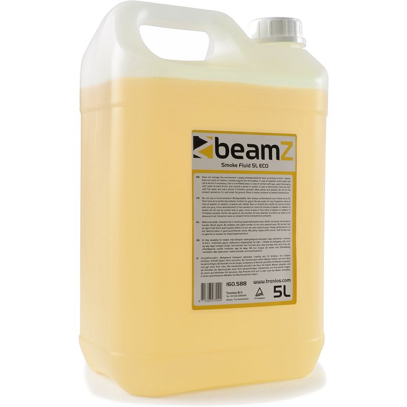 Foto van Beamz fsmf5e-o standaard rookvloeistof 5 liter eco