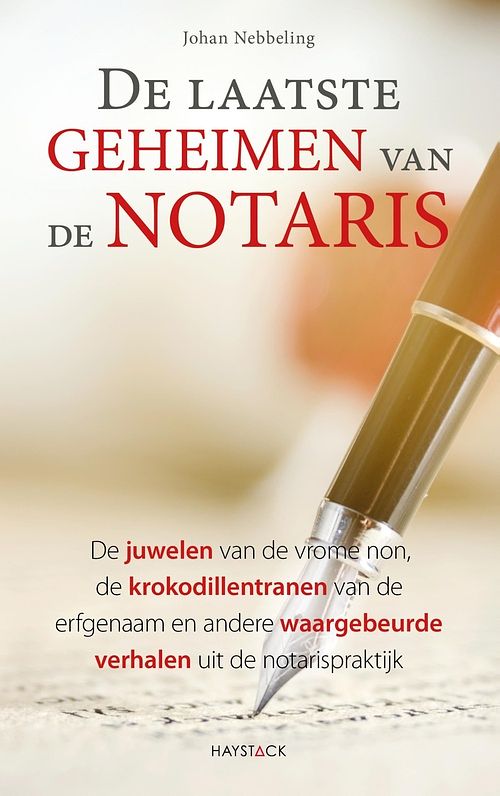 Foto van De laatste geheimen van de notaris - johan nebbeling - ebook