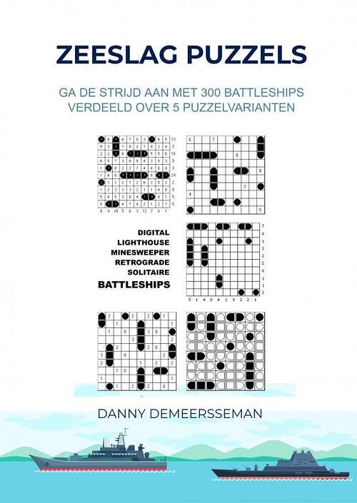 Foto van Zeeslag puzzels - danny demeersseman - paperback (9789403635460)