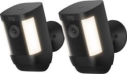 Foto van Ring spotlight cam pro - battery - zwart - 2-pack
