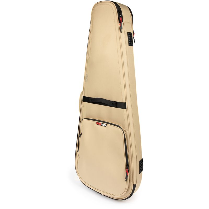 Foto van Gator cases g-icon335-khk icon serie softcase voor gitaar type 335 - beige