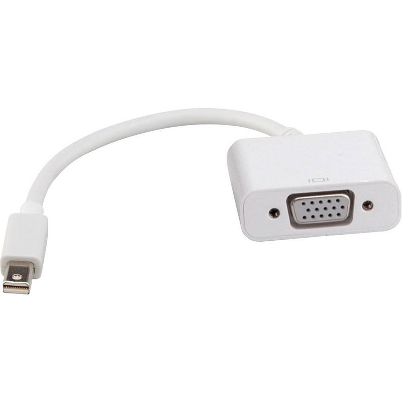 Foto van Roline usb-c / vga adapterkabel usb-c stekker, vga-bus 15-polig 0.10 m wit 12.03.3140 usb-c-displaykabel