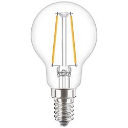 Foto van Philips lighting 34774800 led-lamp energielabel e (a - g) e14 kogel 2 w = 25 w warmwit (ø x l) 45 mm x 80 mm 1 stuk(s)