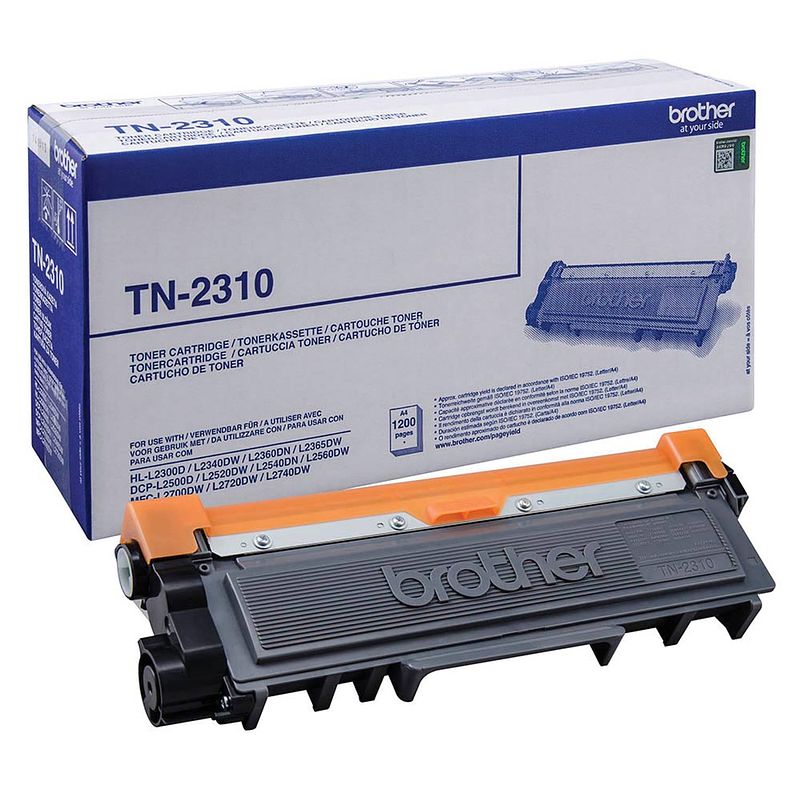 Foto van Brother toner, 1.200 pagina'ss, oem tn-2310, zwart 3 stuks