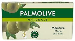 Foto van Palmolive naturals moisture care melk en olijf blokzeep 4x90g bij jumbo