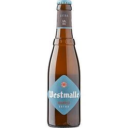 Foto van Westmalle trappist extra bier fles 33cl bij jumbo