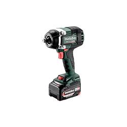 Foto van Metabo 602403650 accu-slagmoersleutel 18 v 5.2 ah li-ion incl. accu, incl. 2 accus, incl. lader