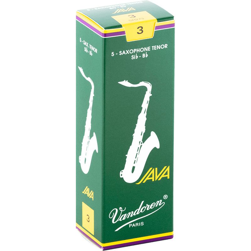 Foto van Vandoren sr273 java saxophone tenor reed riet voor tenorsaxofoon (5 stuks)