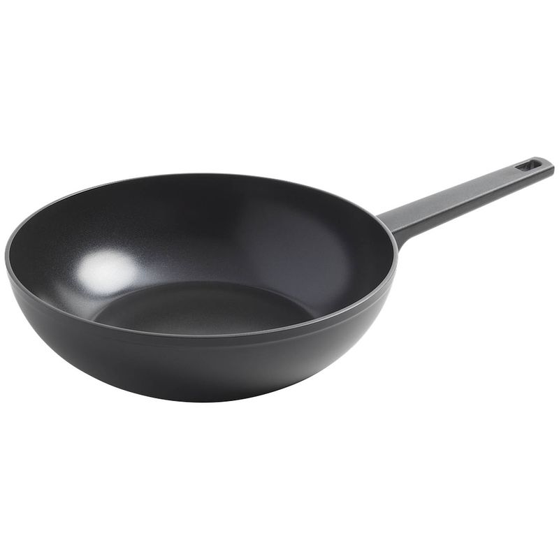 Foto van Gero erik aluminium wok - 28cm - pfas-vrij