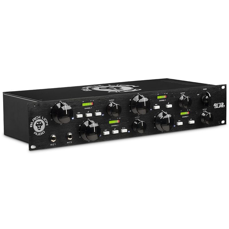 Foto van Black lion audio b173 quad microfoon voorversterker