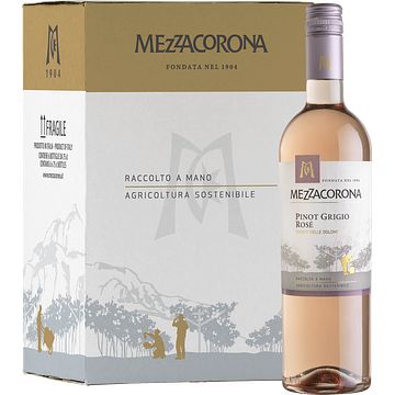 Foto van Mezzacorona pinot grigio rose 6 x 750ml bij jumbo