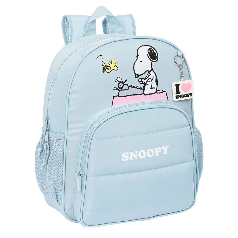 Foto van Schoolrugzak safta snoopy licht blauw (15 l)