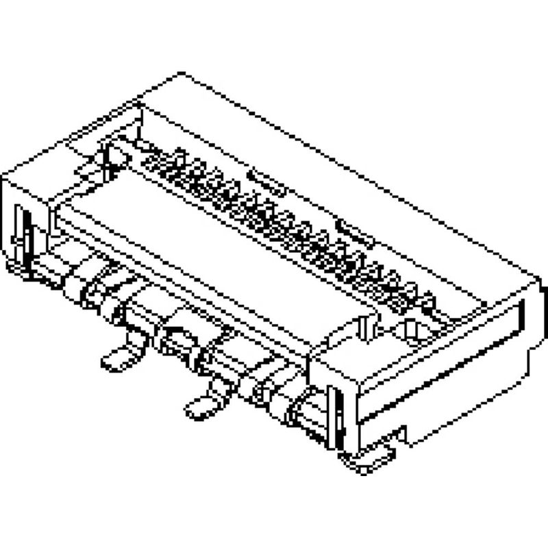 Foto van Molex 5022443330 ffc/fpc-aansluiting totaal aantal polen: 33 rastermaat: 0.5 mm inhoud: 1 stuk(s) tape on full reel