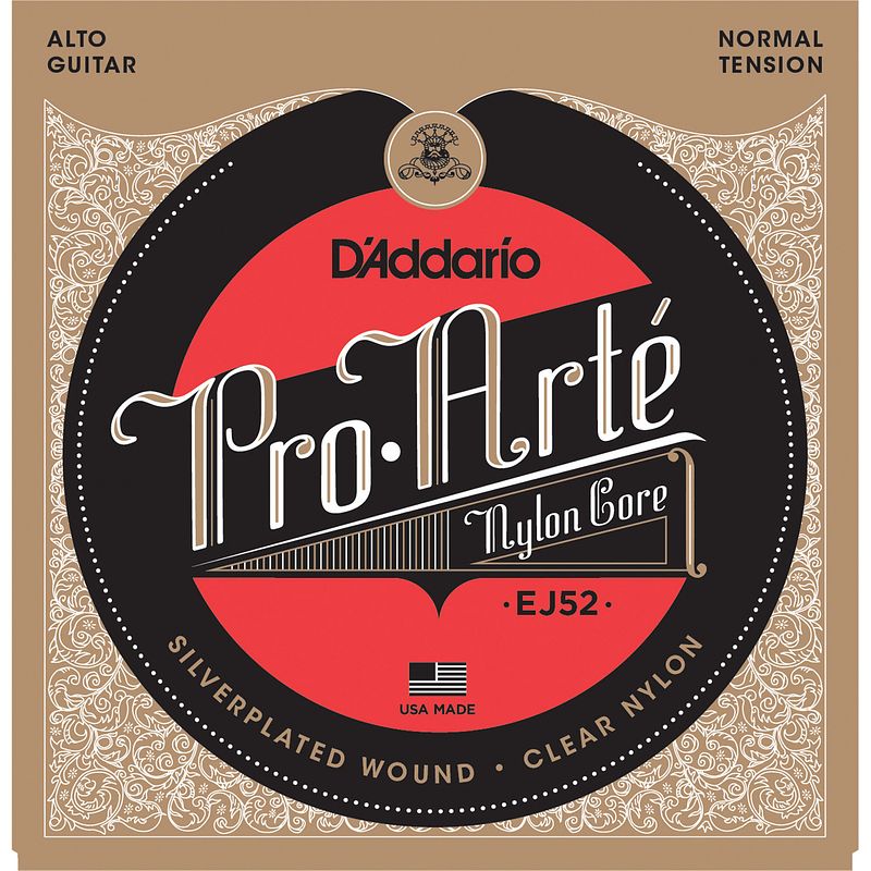 Foto van D'saddario ej52 snarenset voor alto gitaar