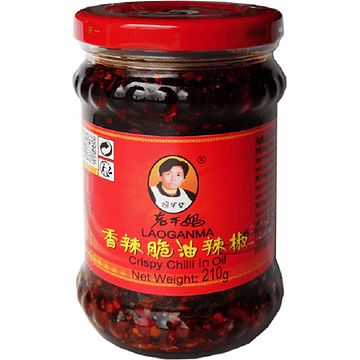 Foto van Lao gan ma crispy chili olie 210g bij jumbo