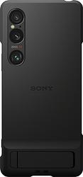 Foto van Sony xperia 1 vi back cover zwart met standaard